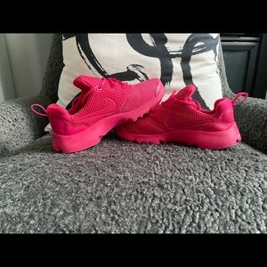 Fuschia Nike Girls Sneakers 3Y